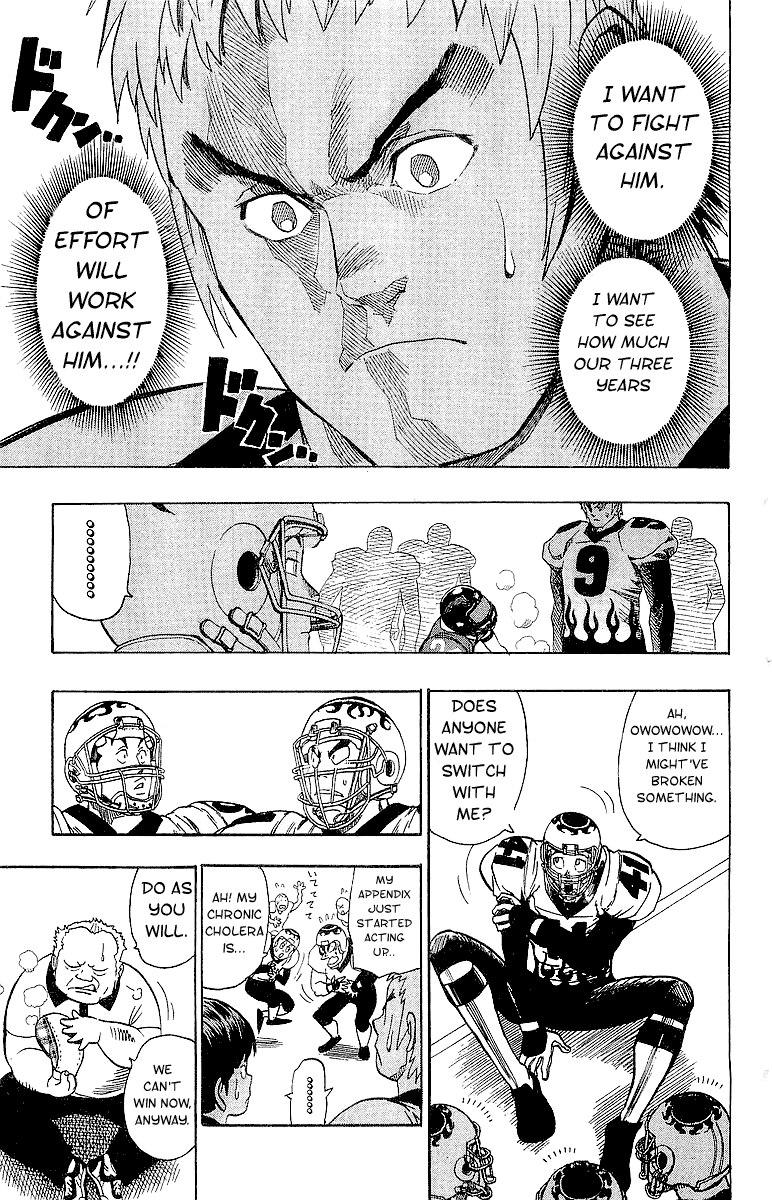 Eyeshield 21 Chapter 105 page 12 - Chapter 105: The Power of 1 Percent
