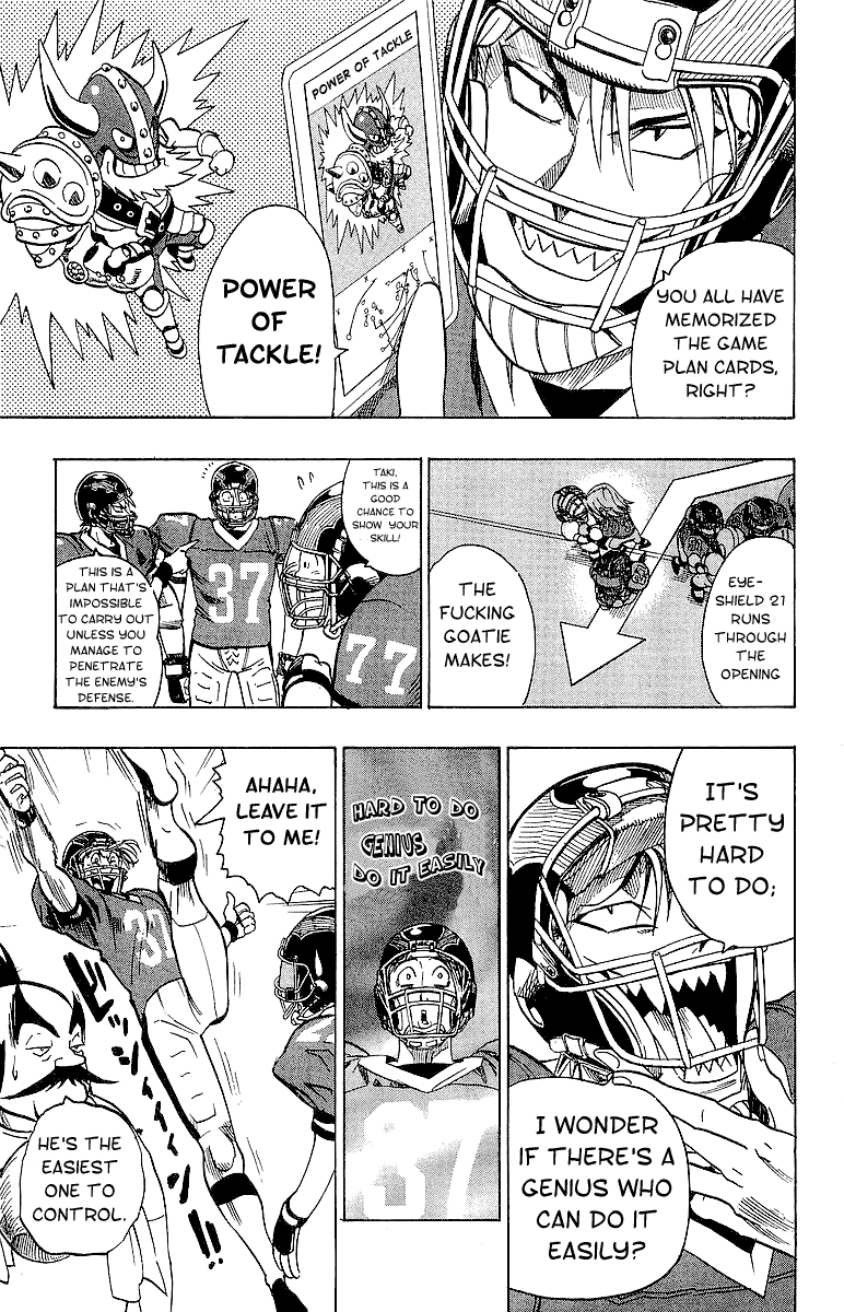 Eyeshield 21 Chapter 105 page 6 - Chapter 105: The Power of 1 Percent