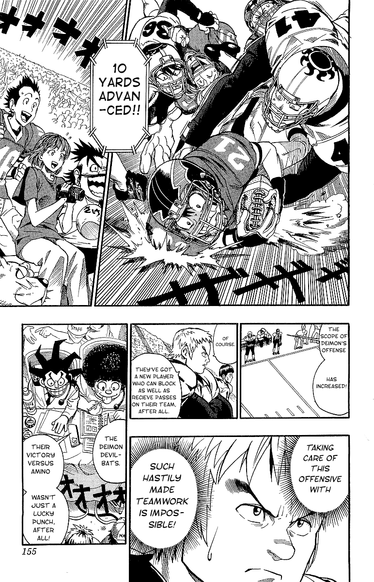 Eyeshield 21 Chapter 105 page 8 - Chapter 105: The Power of 1 Percent