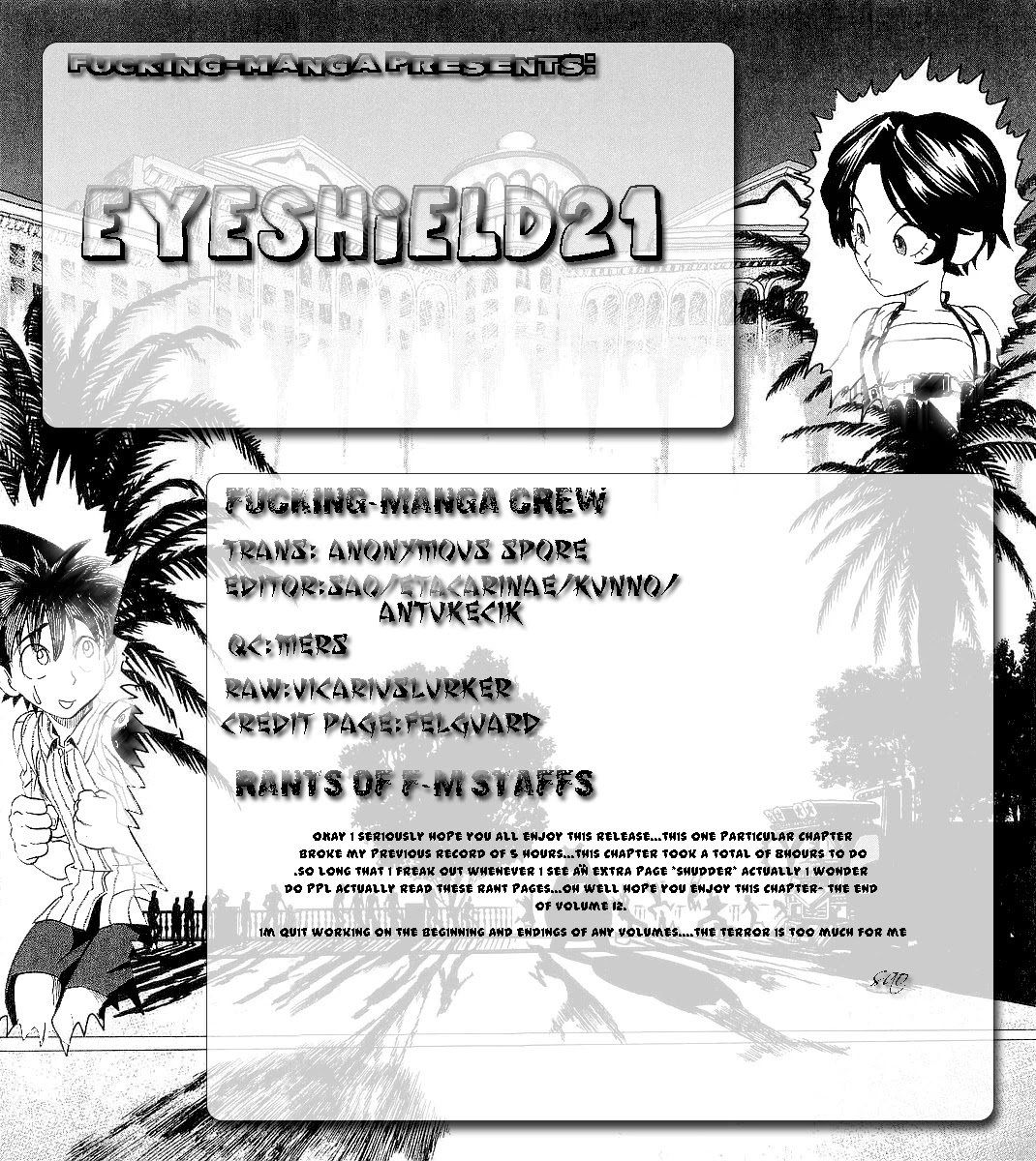Eyeshield 21 Chapter 106 page 1 - Chapter 106: Battle of an Ant and an Elephant