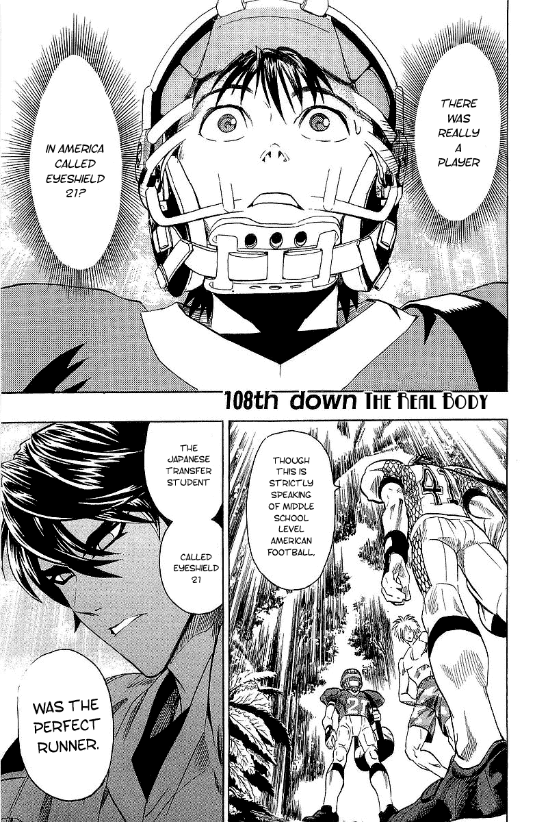 Eyeshield 21 Chapter 108 page 2 - Chapter 108: The Real Body