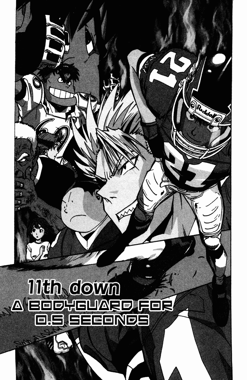 Eyeshield 21 Chapter 11 page 1 - Chapter 11: A Bodyguard For 0.5 Seconds