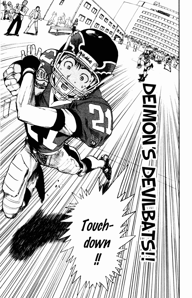 Eyeshield 21 Chapter 11 page 18 - Chapter 11: A Bodyguard For 0.5 Seconds