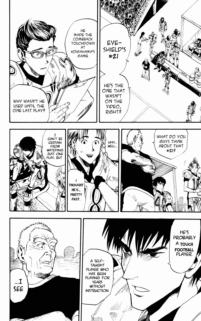 Eyeshield 21 Chapter 11 page 5 - Chapter 11: A Bodyguard For 0.5 Seconds