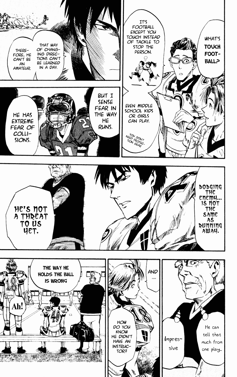 Eyeshield 21 Chapter 11 page 6 - Chapter 11: A Bodyguard For 0.5 Seconds