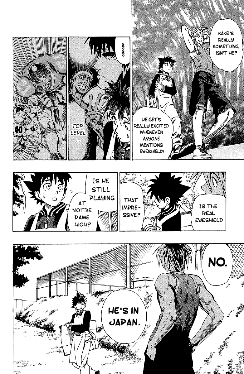 Eyeshield 21 Chapter 111 page 18 - Chapter 111: World of the Quarter Finals