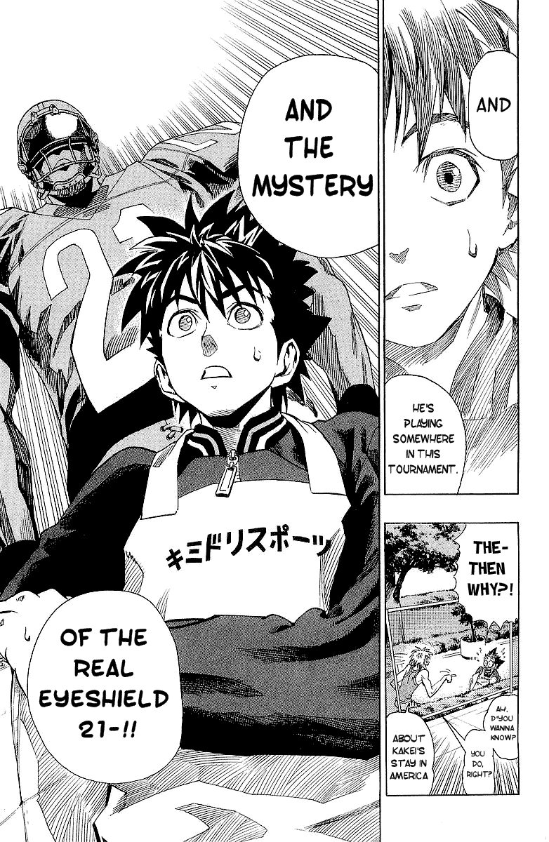 Eyeshield 21 Chapter 111 page 19 - Chapter 111: World of the Quarter Finals