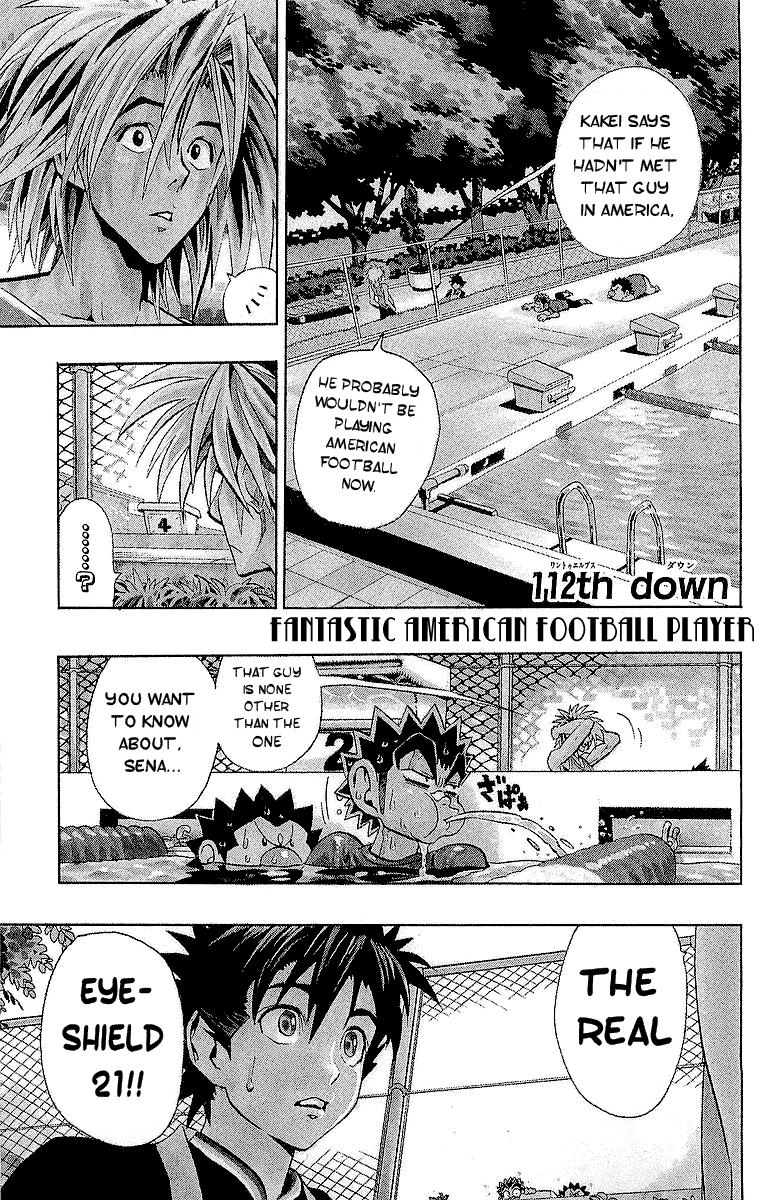 Eyeshield 21 Chapter 112 page 2 - Chapter 112: Fantastic America Football Player