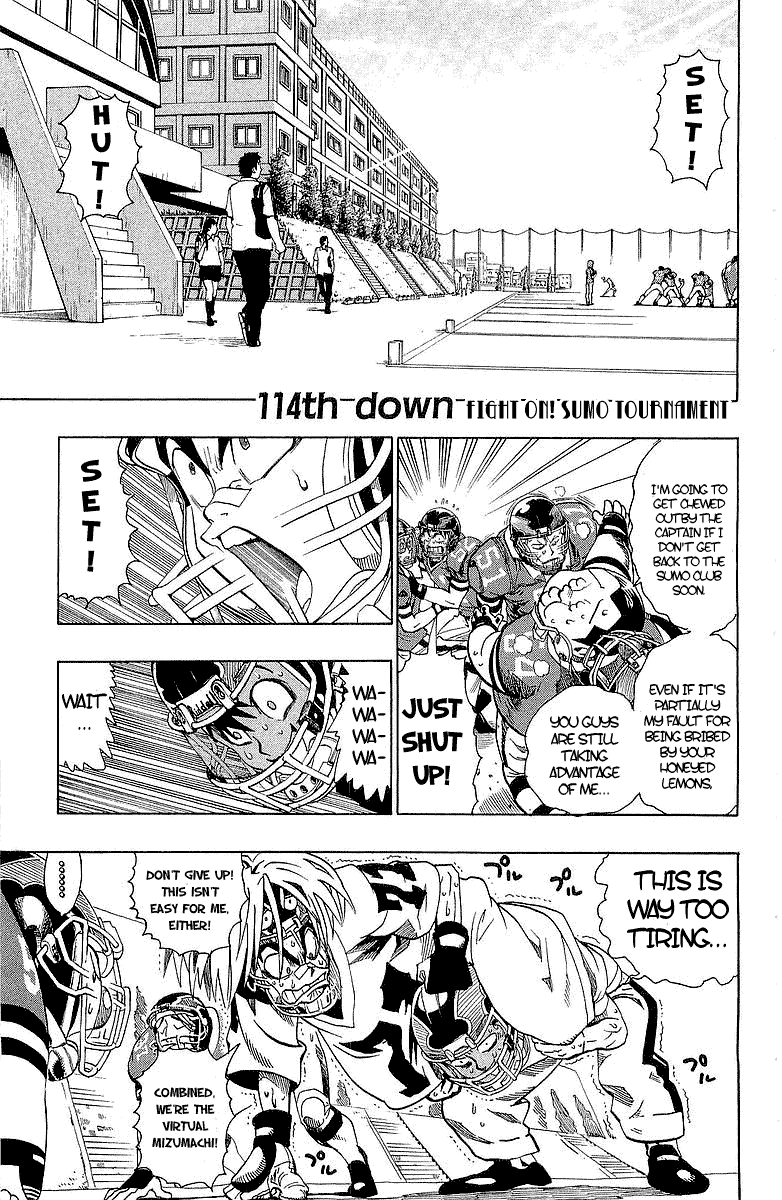 Eyeshield 21 Chapter 114 page 2 - Chapter 114: Fight On! Sumo Tournament