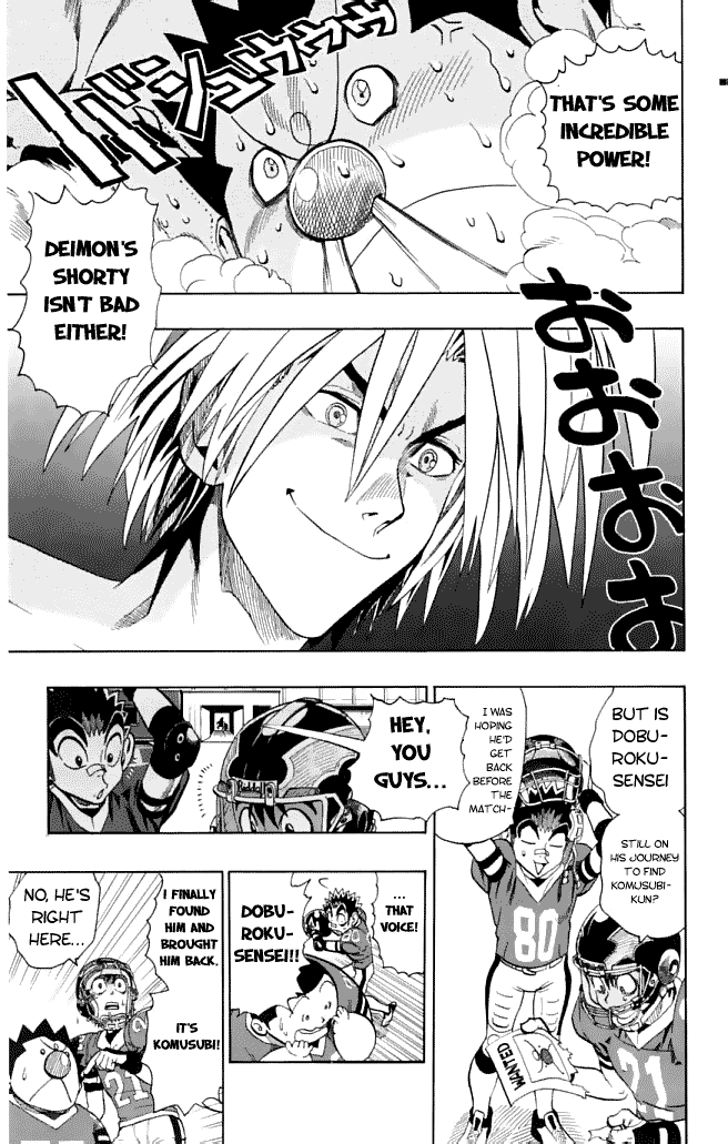 Eyeshield 21 Chapter 116 page 11 - Chapter 116: Devil Vs God of the Sea