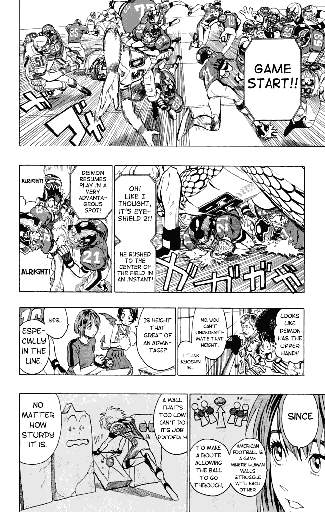Eyeshield 21 Chapter 116 page 18 - Chapter 116: Devil Vs God of the Sea