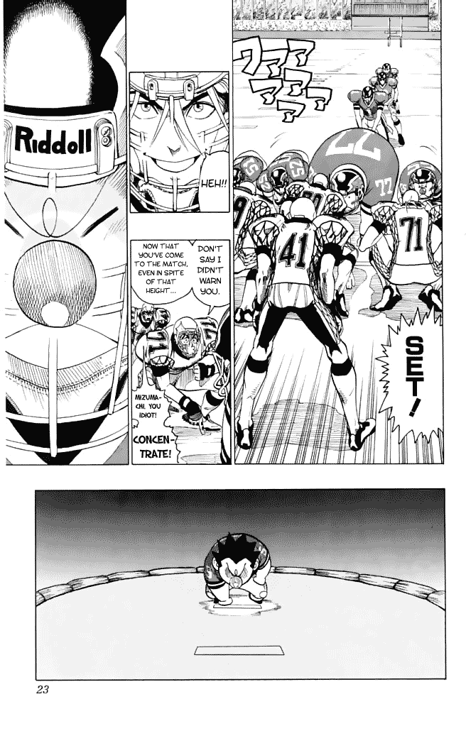 Eyeshield 21 Chapter 116 page 19 - Chapter 116: Devil Vs God of the Sea