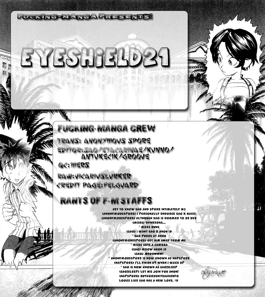 Eyeshield 21 Chapter 117 page 1 - Chapter 117: Evolving Genius
