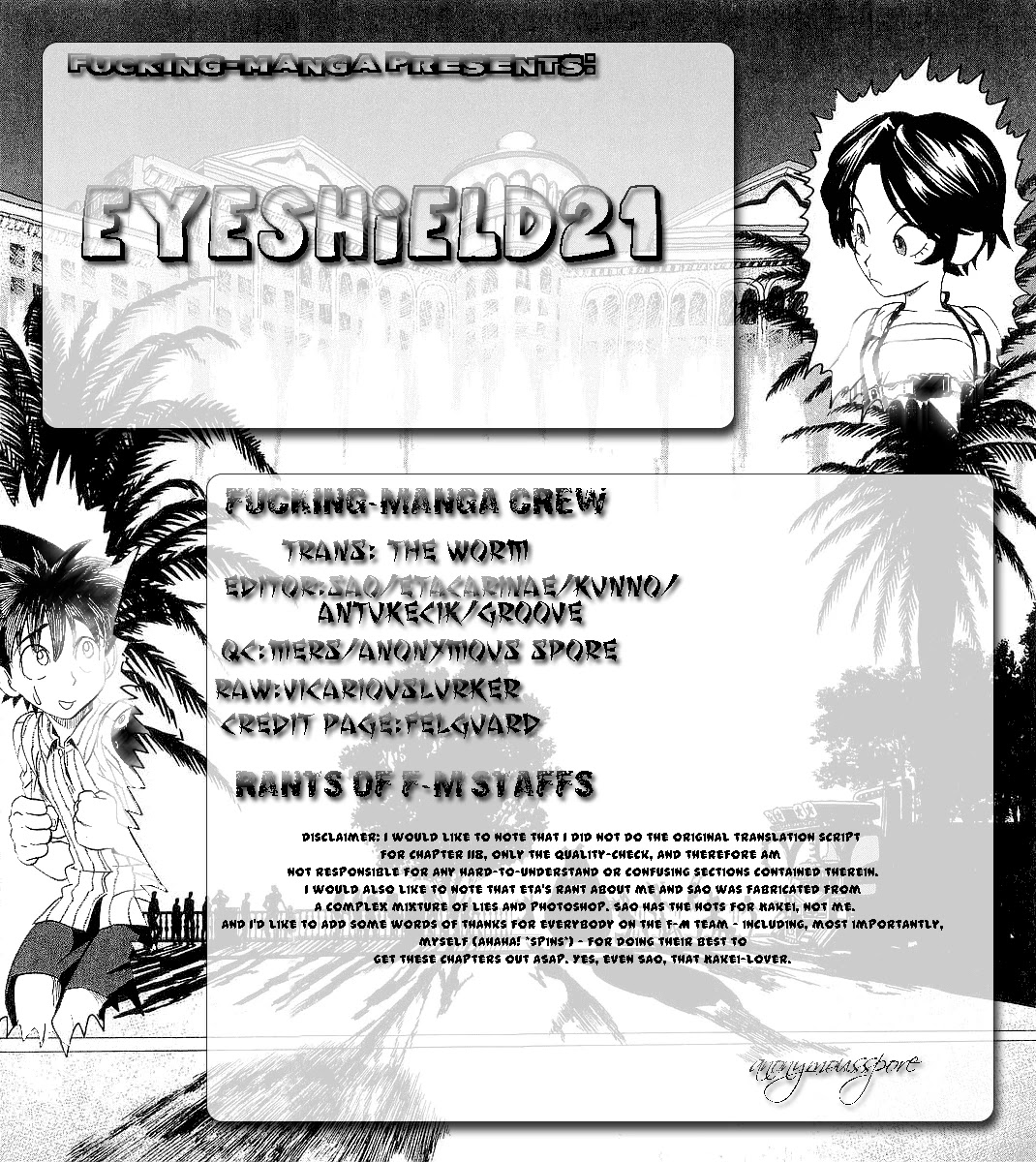 Eyeshield 21 Chapter 118 page 1 - Chapter 118: This Proud Blood