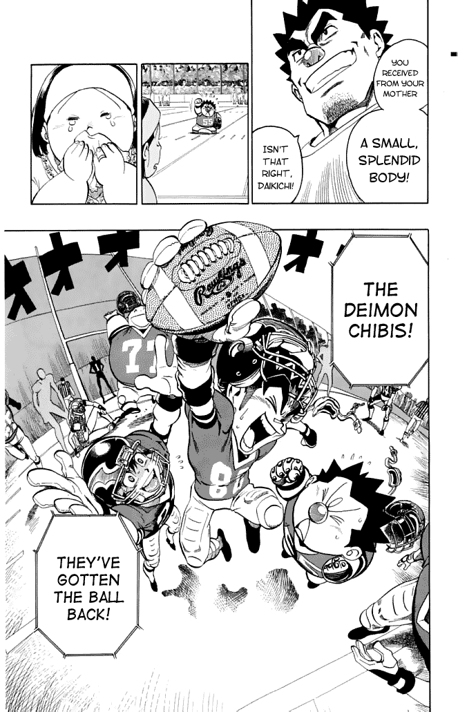 Eyeshield 21 Chapter 118 page 34 - Chapter 118: This Proud Blood