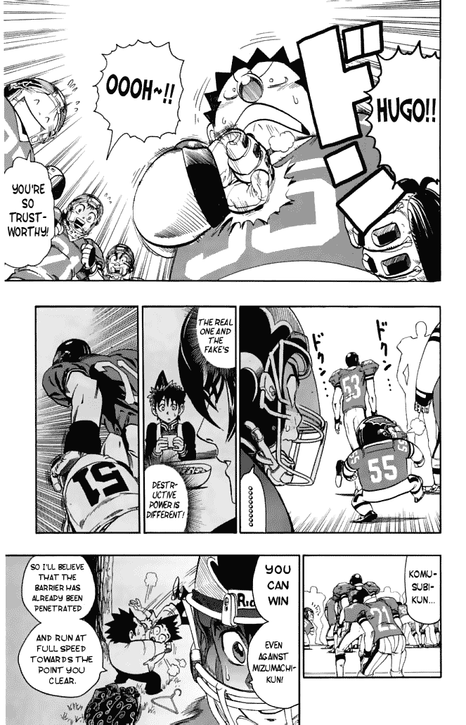 Eyeshield 21 Chapter 119 page 10 - Chapter 119: Shorty Vs Giant