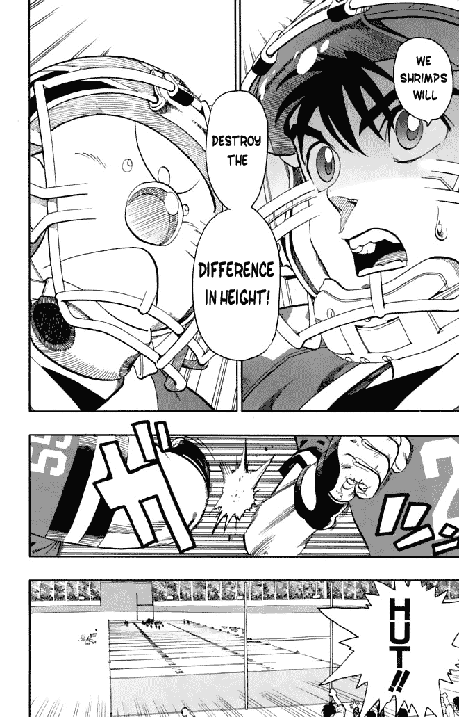 Eyeshield 21 Chapter 119 page 11 - Chapter 119: Shorty Vs Giant