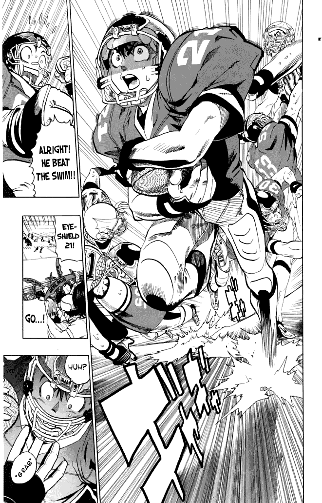 Eyeshield 21 Chapter 119 page 16 - Chapter 119: Shorty Vs Giant