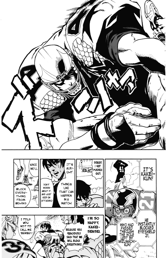 Eyeshield 21 Chapter 119 page 18 - Chapter 119: Shorty Vs Giant