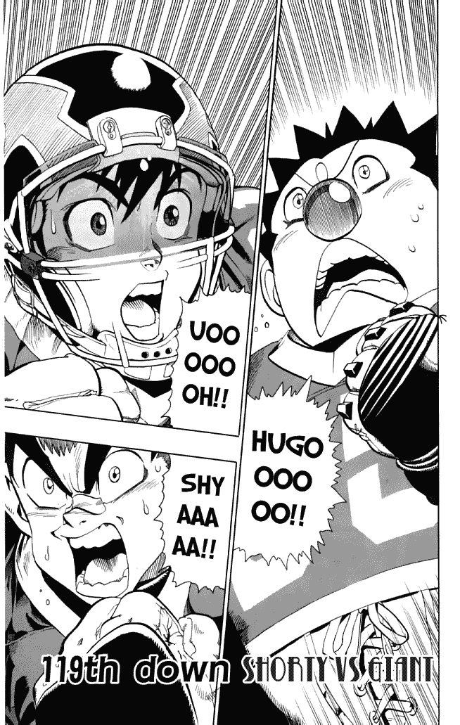 Eyeshield 21 Chapter 119 page 2 - Chapter 119: Shorty Vs Giant