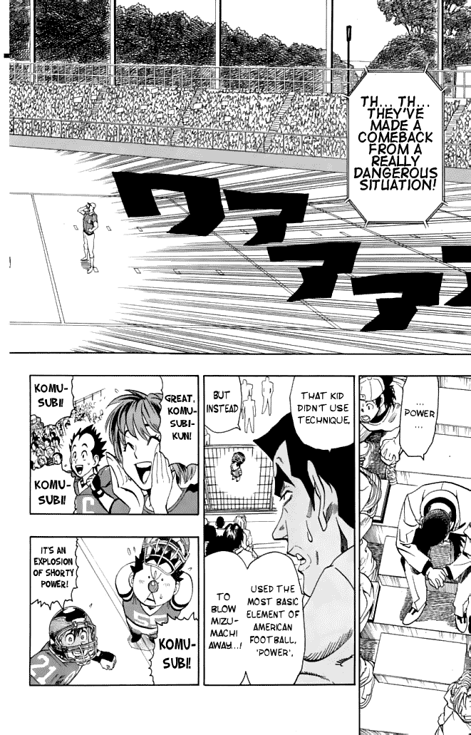 Eyeshield 21 Chapter 119 page 3 - Chapter 119: Shorty Vs Giant