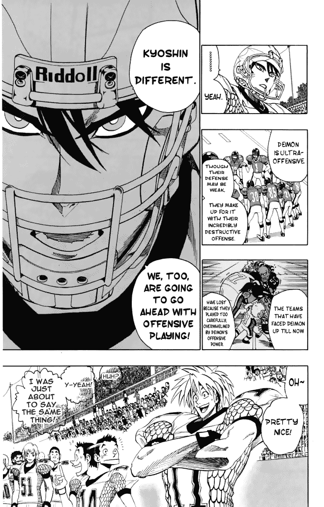 Eyeshield 21 Chapter 119 page 6 - Chapter 119: Shorty Vs Giant