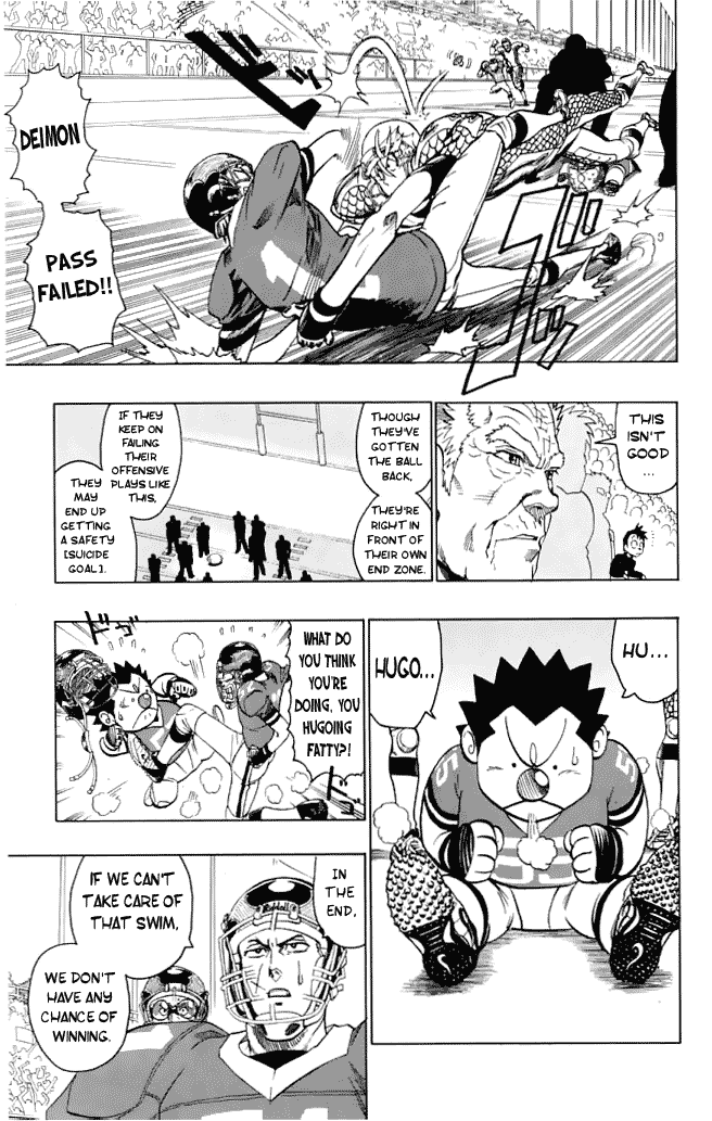 Eyeshield 21 Chapter 119 page 8 - Chapter 119: Shorty Vs Giant