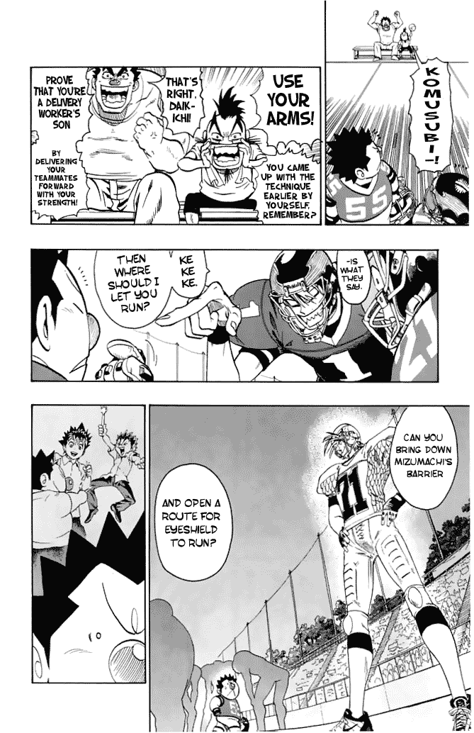 Eyeshield 21 Chapter 119 page 9 - Chapter 119: Shorty Vs Giant