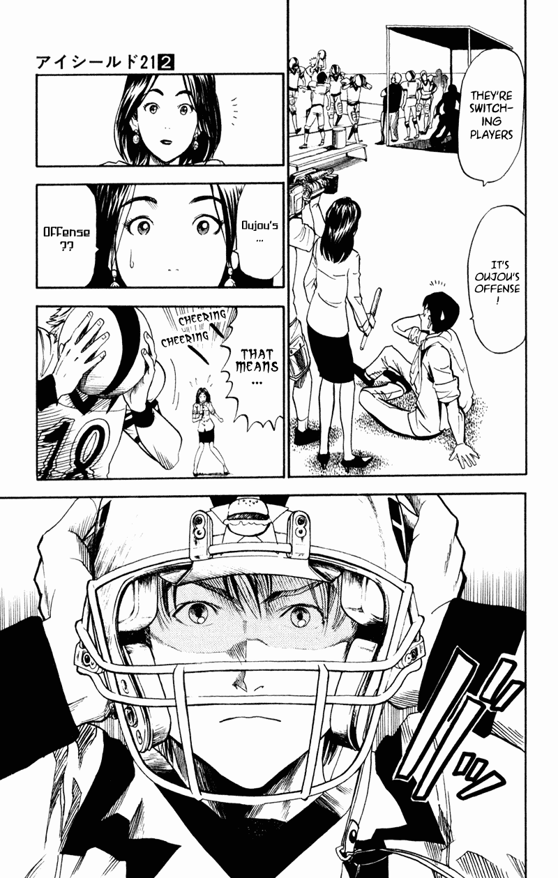 Eyeshield 21 Chapter 12 page 19 - Chapter 12: Lucky Punch