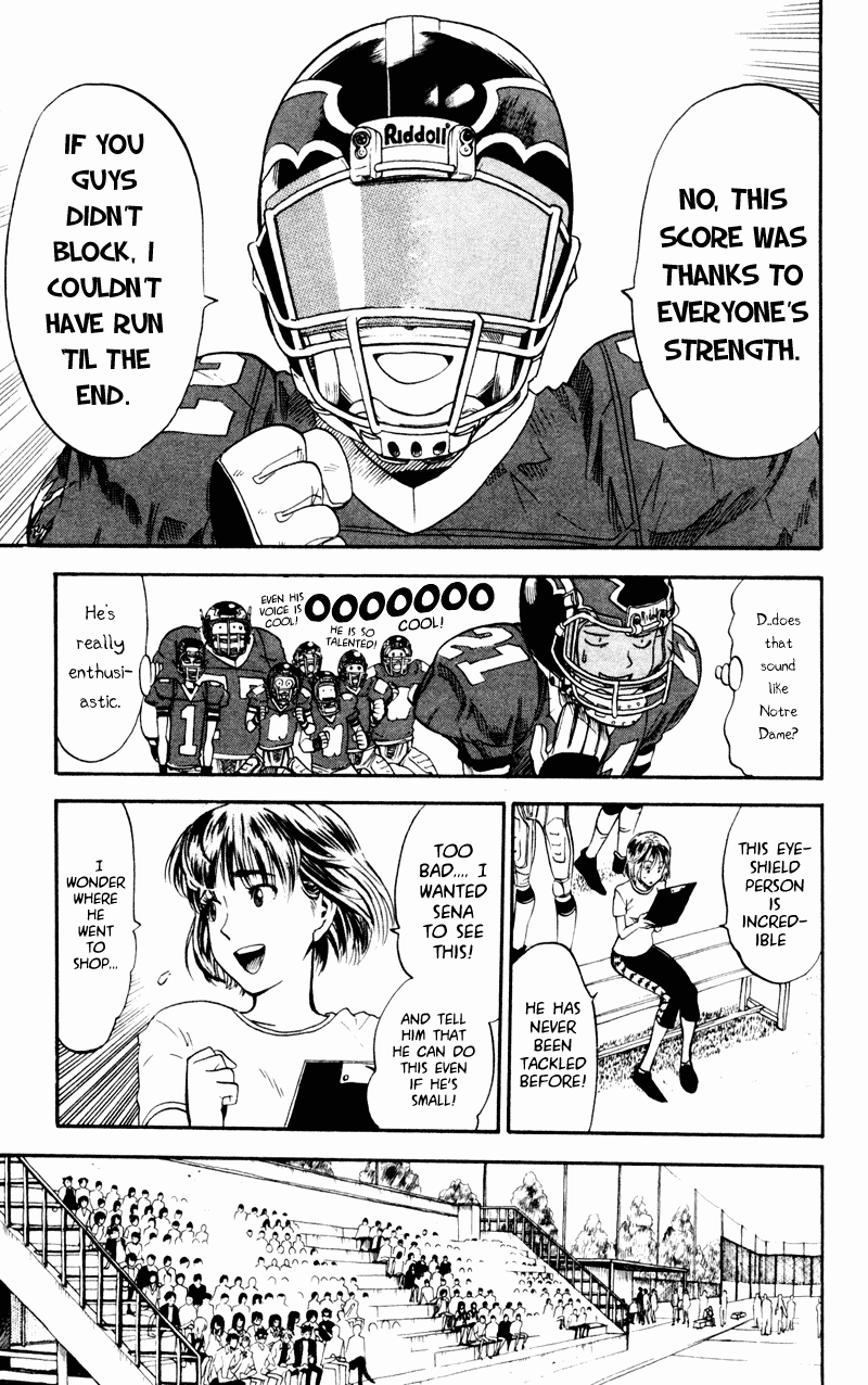 Eyeshield 21 Chapter 12 page 5 - Chapter 12: Lucky Punch