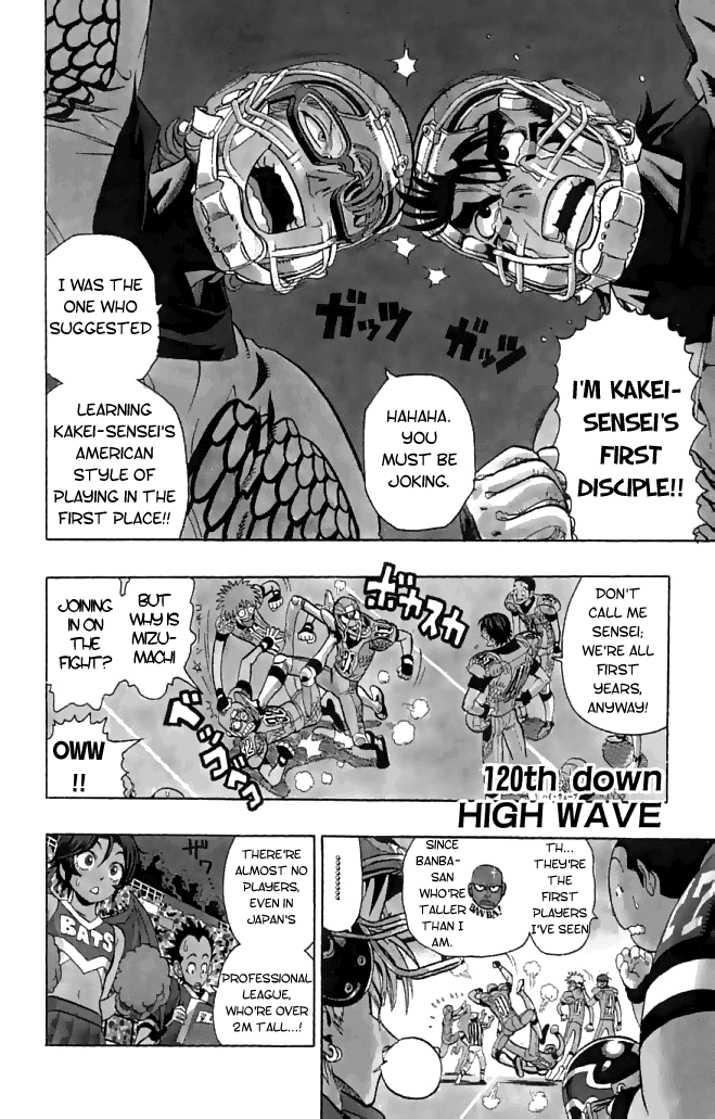 Eyeshield 21 Chapter 120 page 2 - Chapter 120: High Wave