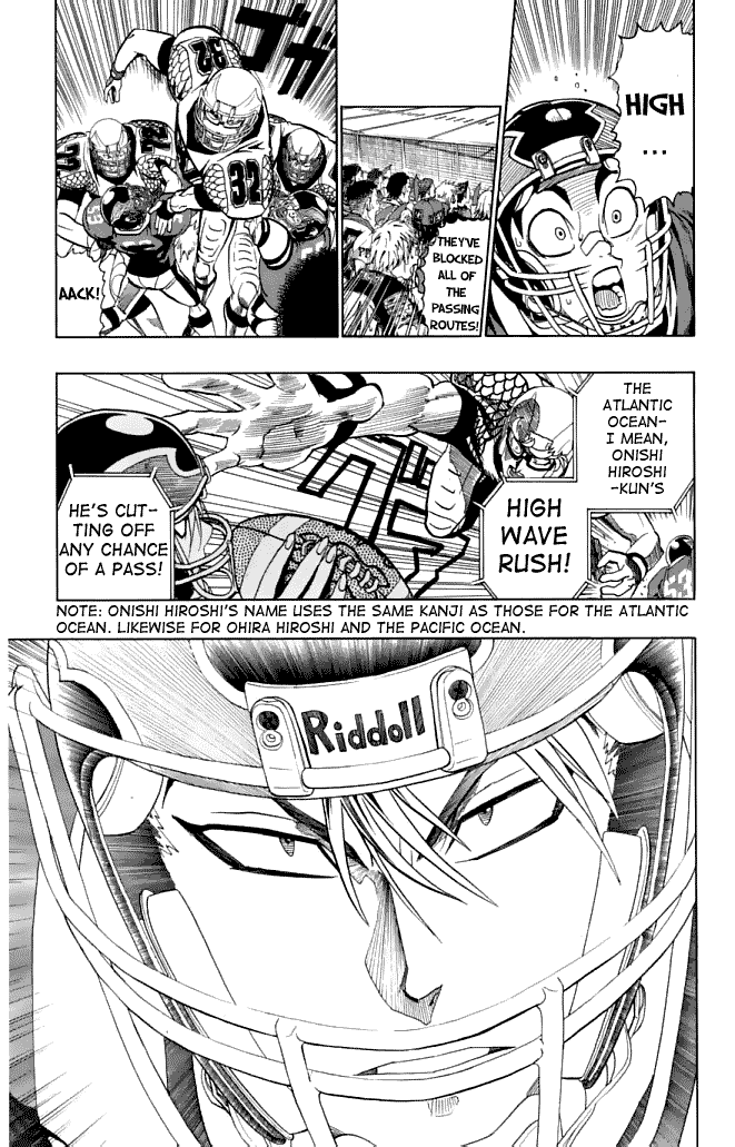 Eyeshield 21 Chapter 120 page 9 - Chapter 120: High Wave