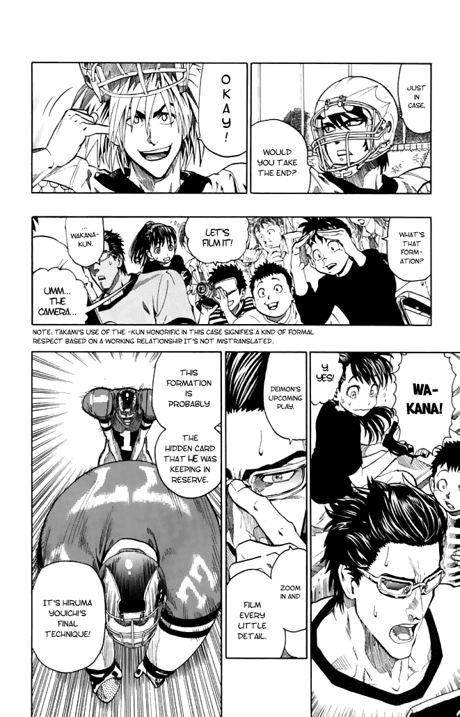Eyeshield 21 Chapter 121 page 6 - Chapter 121: Hidden Ace