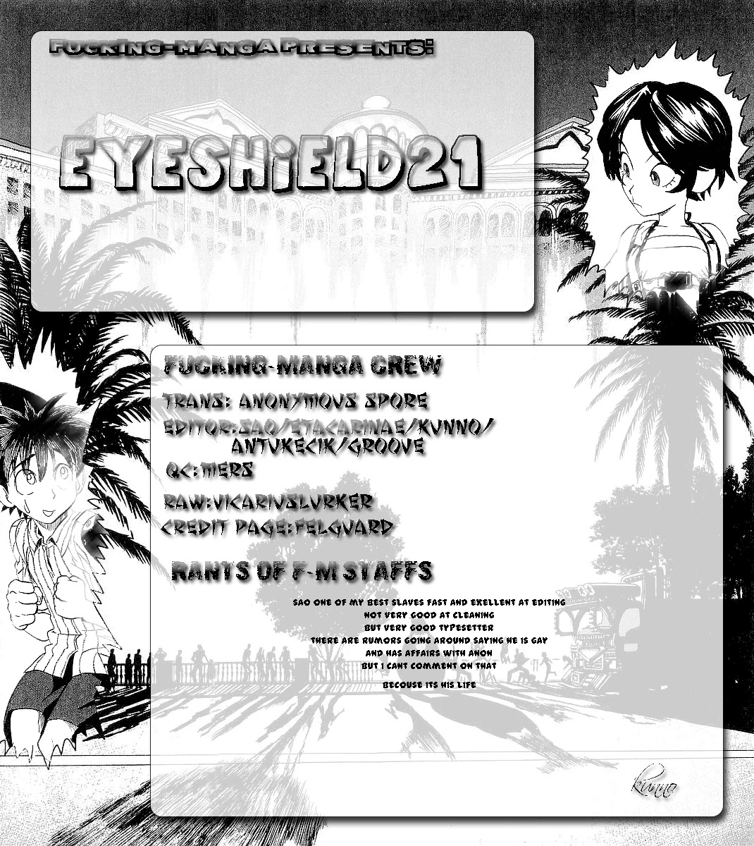 Eyeshield 21 Chapter 122 page 1 - Chapter 122: He who brings Down the Curtain