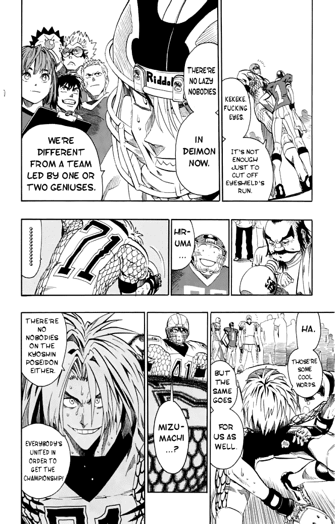 Eyeshield 21 Chapter 123 page 13 - Chapter 123: And One Year Later