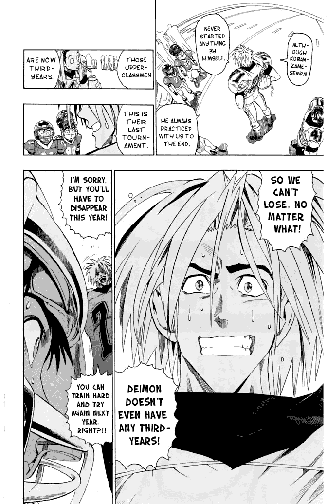 Eyeshield 21 Chapter 123 page 17 - Chapter 123: And One Year Later