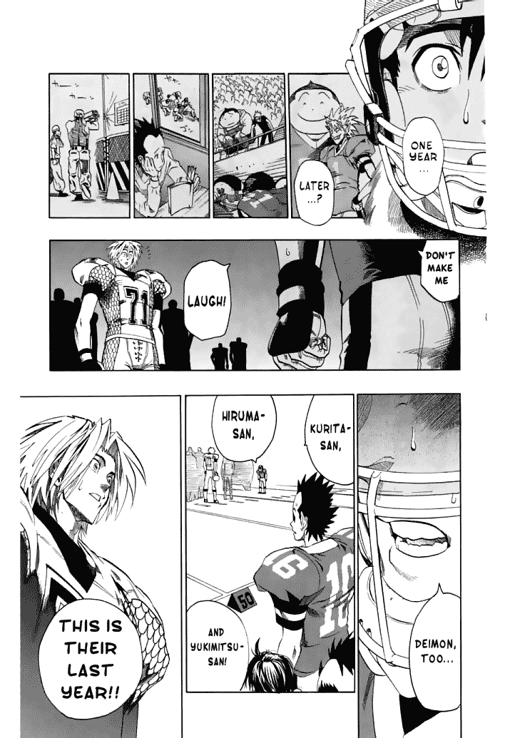 Eyeshield 21 Chapter 123 page 18 - Chapter 123: And One Year Later