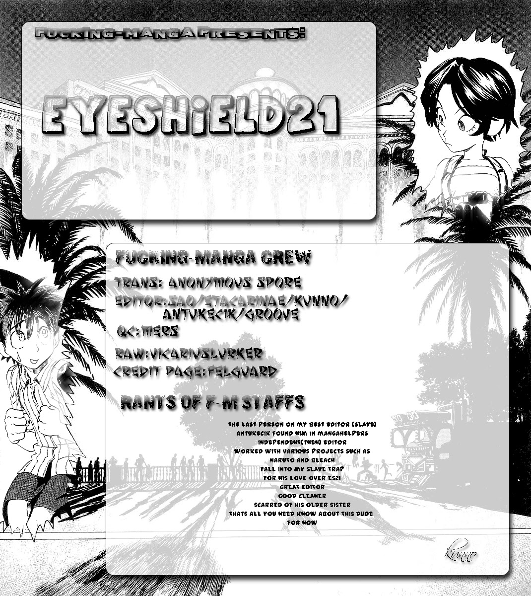 Eyeshield 21 Chapter 124 page 1 - Chapter 124: Our Name is Poseidon