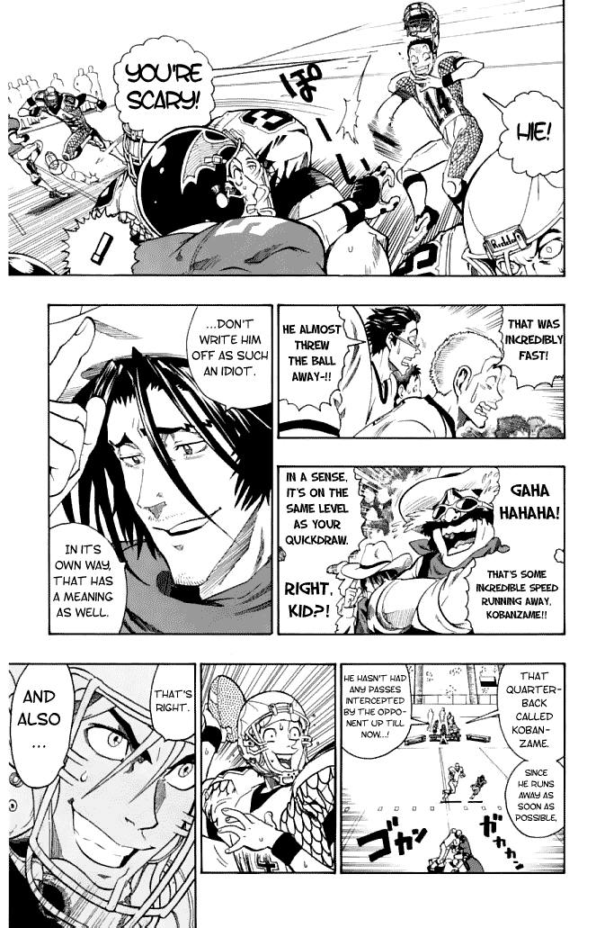Eyeshield 21 Chapter 124 page 15 - Chapter 124: Our Name is Poseidon