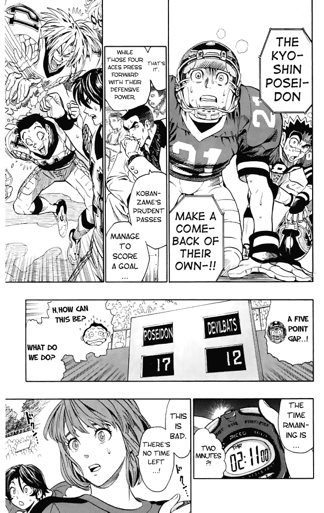 Eyeshield 21 Chapter 124 page 17 - Chapter 124: Our Name is Poseidon