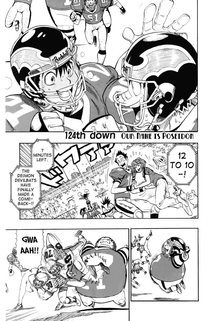 Eyeshield 21 Chapter 124 page 2 - Chapter 124: Our Name is Poseidon
