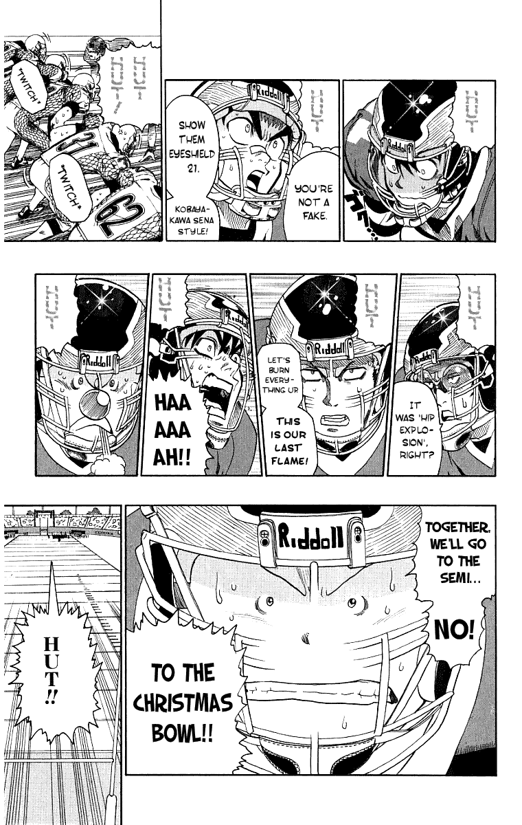 Eyeshield 21 Chapter 126 page 12 - Chapter 126: Last Flame