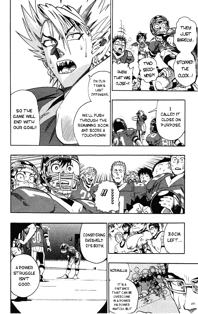 Eyeshield 21 Chapter 126 page 4 - Chapter 126: Last Flame