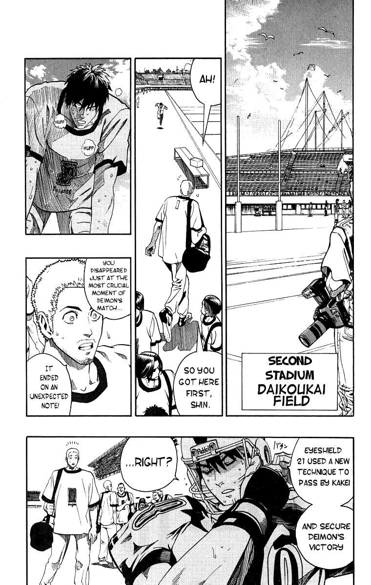 Eyeshield 21 Chapter 127 page 11 - Chapter 127: Rookie Ace