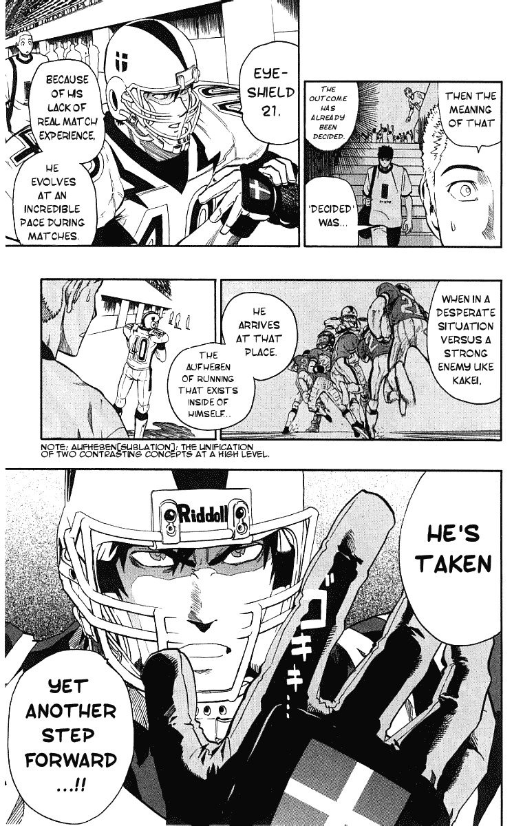 Eyeshield 21 Chapter 127 page 12 - Chapter 127: Rookie Ace