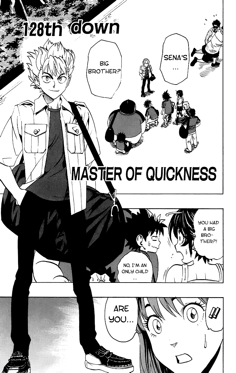 Eyeshield 21 Chapter 128 page 1 - Chapter 128: Master of Quickness