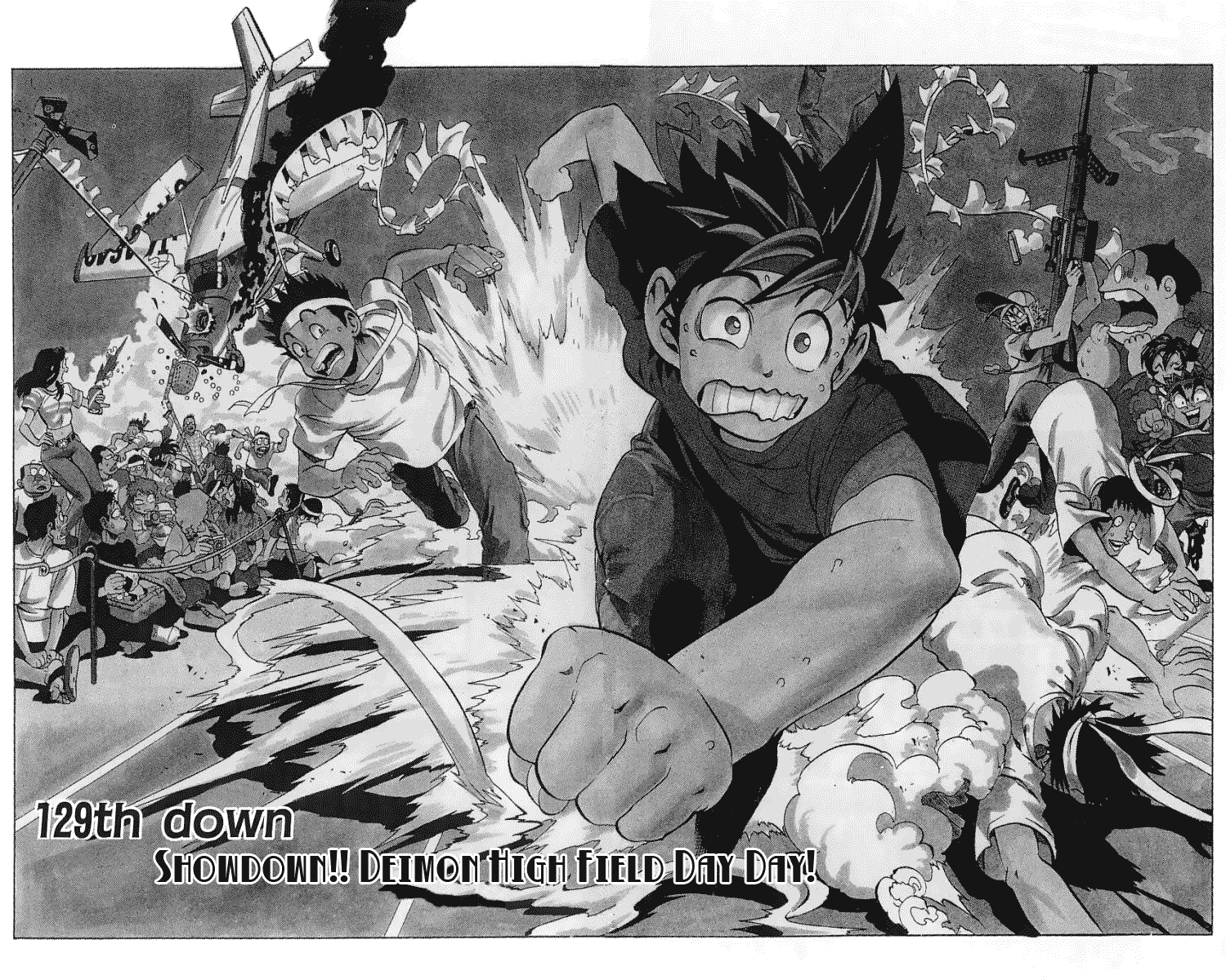Eyeshield 21 Chapter 129 page 2 - Chapter 129: Showdown!! Deimon High Field Day!