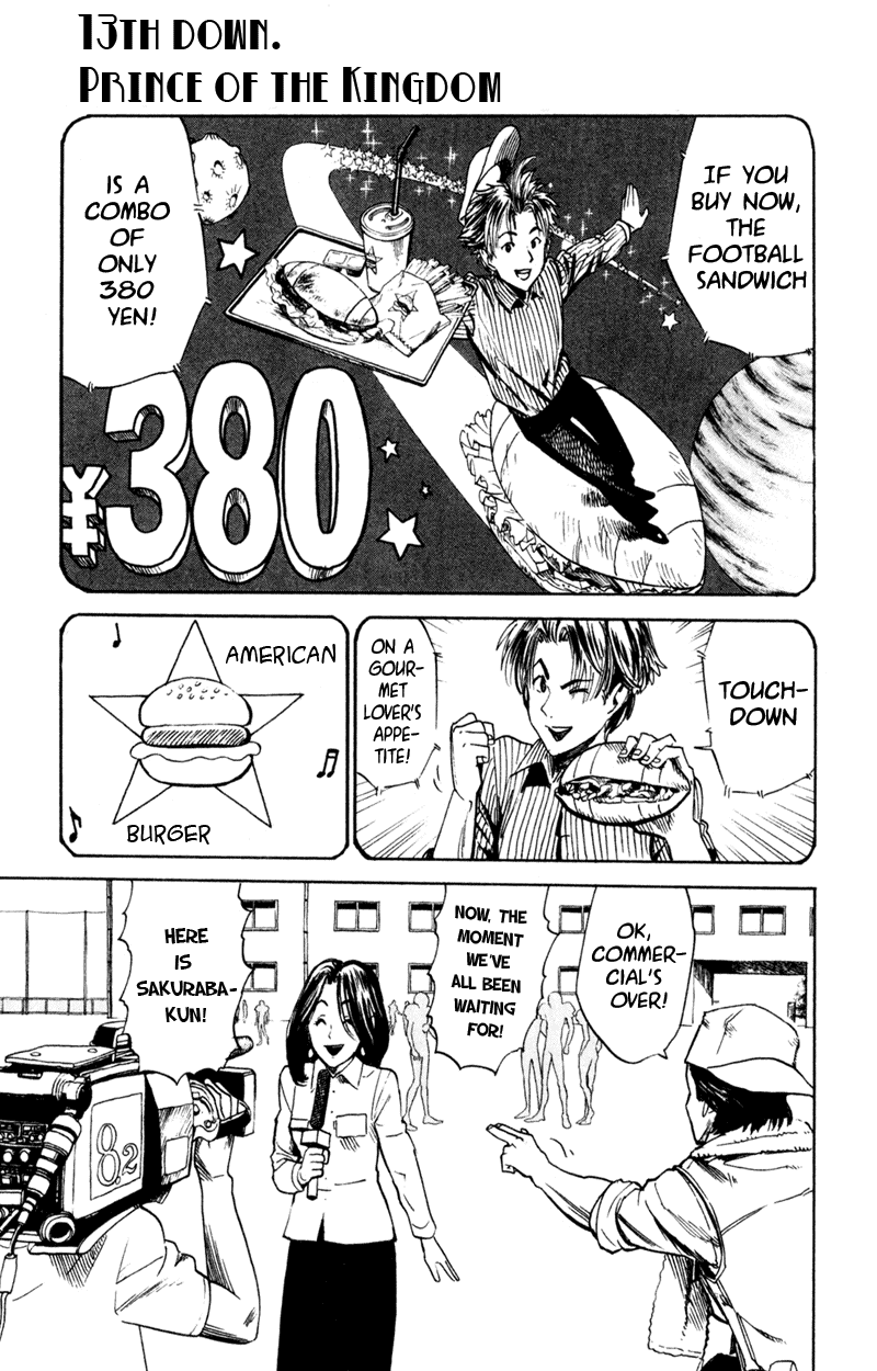 Eyeshield 21 Chapter 13 page 1 - Chapter 13: Prince of The Kingdom