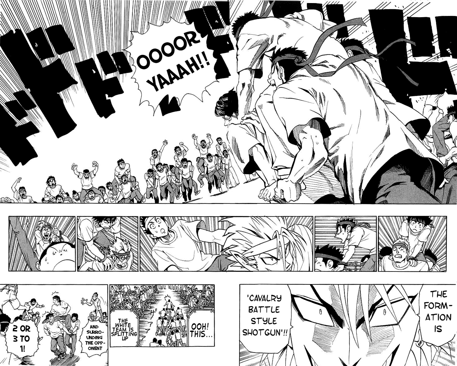 Eyeshield 21 Chapter 130 page 10 - Chapter 130: Big Showdown! Handcuffed Cavalry Battle!