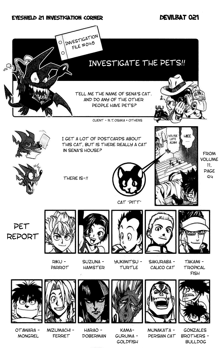 Eyeshield 21 Chapter 132 page 21 - Chapter 132: Devilbats Genesis